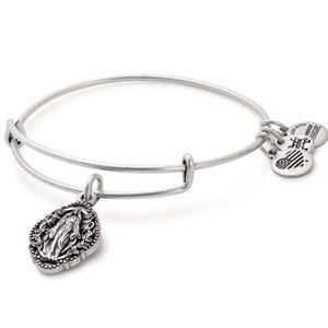 Alex And Ani NEVER USED, Virgin Mary Bracelet.